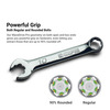 Capri Tools 13 mm WaveDrive Pro Stubby Combination Wrench for Regular and Rounded Bolts CP11750-M13SB